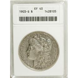9129: 1903-S $1 XF40 ANACS
