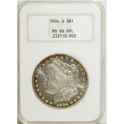 9138: 1904-O $1 Deep Mirror Prooflike MS66 NGC