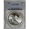 Image 1 : 9183: 1924 $1 MS65 PCGS