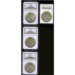 9184: 1924-S $1 AU58 NGC