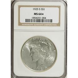 9192: 1925-S $1 MS64 NGC