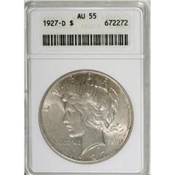 9199: 1927-D $1 AU55 ANACS