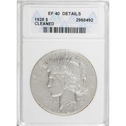 9202: 1928 $1 XF40 ANACS