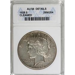 9205: 1928 $1 AU58 ANACS