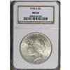 Image 1 : 9218: 1934-D $1 MS64 NGC