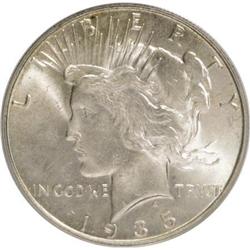 9227: 1935-S $1 MS63 PCGS