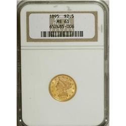 1895 $2 1/2 MS63 NGC