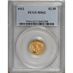 1912 $2 1/2 MS62 PCGS