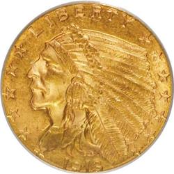1913 $2 1/2 MS63 PCGS