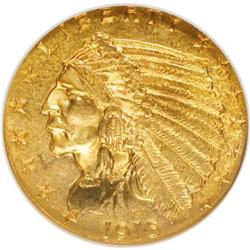 1915 $2 1/2 MS62 NGC