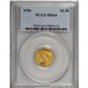Image 1 : 1926 $2 1/2 MS64 PCGS