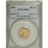 Image 1 : 1927 $2 1/2 MS63 PCGS