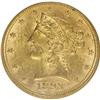 Image 1 : 1893 $5 MS62 NGC