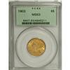 Image 1 : 1903 $5 MS63 PCGS