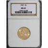 Image 1 : 1907 $5 MS63 NGC
