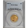 Image 3 : 1909-D $5 MS62 PCGS