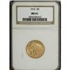 Image 3 : 1912 $5 MS61 NGC