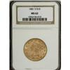 Image 1 : 1881-S $10 MS62 NGC