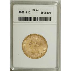 1882 $10 MS60 ANACS