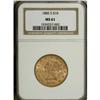 Image 1 : 1885-S $10 MS61 NGC