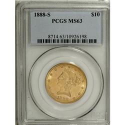1888-S $10 MS63 PCGS