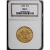 Image 3 : 1893 $10 MS61 NGC