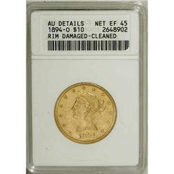 1894-O $10 XF45 ANACS