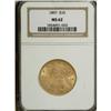 Image 1 : 1897 $10 MS62 NGC