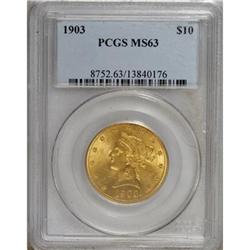 1903 $10 MS63 PCGS