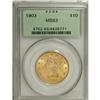 Image 1 : 1903 $10 MS63 PCGS