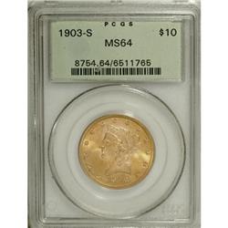 1903-S $10 MS64 PCGS