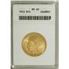 Image 1 : 1912 $10 MS60 ANACS