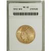 Image 1 : 1912 $10 MS62 ANACS