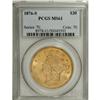 Image 1 : 1876-S $20 MS61 PCGS