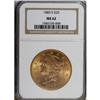 Image 1 : 1883-S $20 MS62 NGC