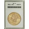 Image 1 : 1884-S $20 MS61 ANACS