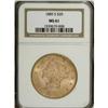 Image 1 : 1885-S $20 MS61 NGC