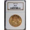 Image 3 : 1889-S $20 MS62 NGC