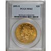 Image 1 : 1891-S $20 MS62 PCGS