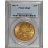 Image 1 : 1892-S $20 MS62 PCGS