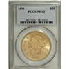 Image 1 : 1893 $20 MS62 PCGS