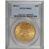 Image 1 : 1893-S $20 MS62 PCGS