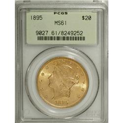 1895 $20 MS61 PCGS