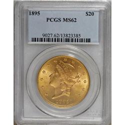 1895 $20 MS62 PCGS