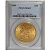 Image 1 : 1895 $20 MS62 PCGS