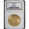 Image 3 : 1895 $20 MS63 NGC