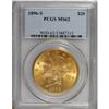 Image 1 : 1896-S $20 MS62 PCGS