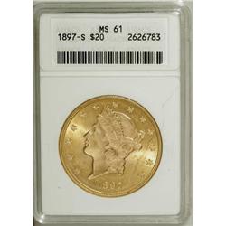 1897-S $20 MS61 ANACS