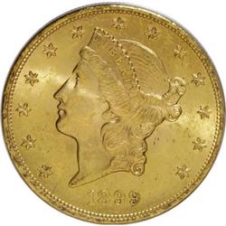 1899 $20 MS63 PCGS