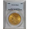 Image 1 : 1900 $20 MS63 PCGS